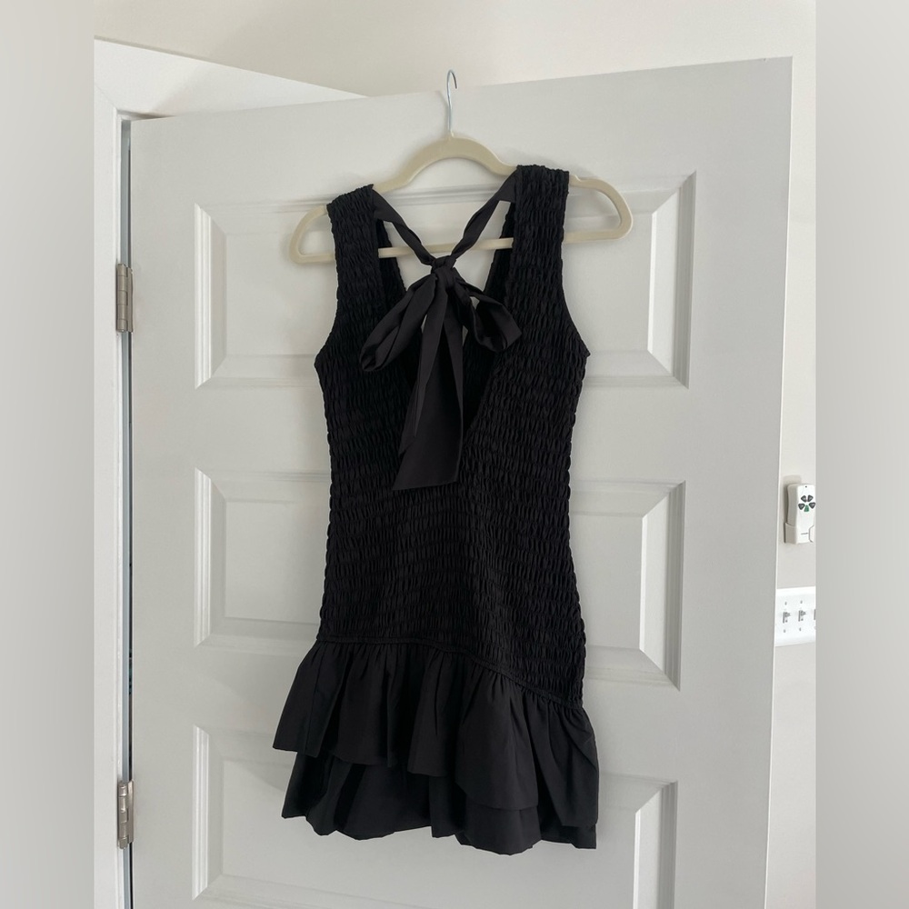 Zara Mini Ruffled Dress, Size XS - Picture 6 of 6